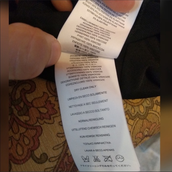 ‼️THRIFT STORE ALERT MAKE OFFER Michael Kors Dress Black Fringe Hem T-Shirt - Picture 13 of 15